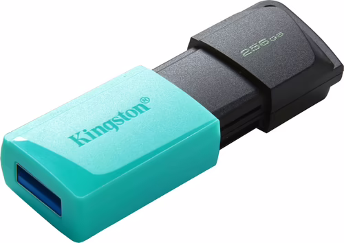 Pendrive Kingston 256Gb USB-A Neg/Turquesa (DTXM/256GB) | 0740617326383 imagen 4