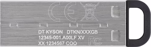 Pendrive Kingston Metal 64Gb USB-A Plata (DTKN/64GB) | 0740617309102 imagen 2