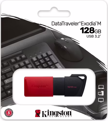 Pendrive Kingston Exodia M 128Gb USB-A 3.0 (DTXM/128GB) | 0740617326376 imagen 6