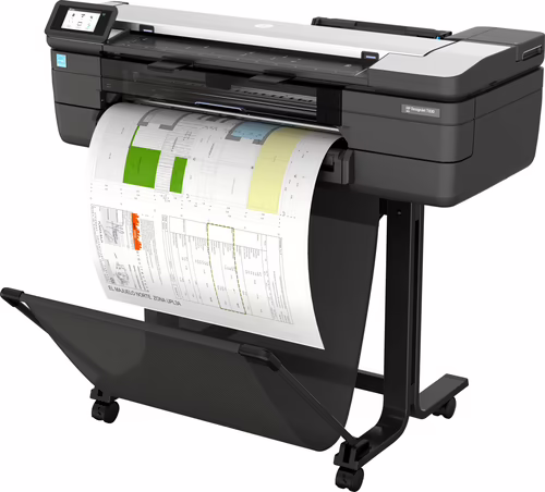 Plotter hp designjet T830 24 inyeccion de tinta color 2400 x 1200dpi wifi ethern | F9A28D | 0194850951664 imagen 2