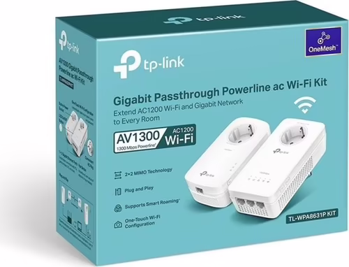 TP-LINK adaptador de red PowerLine 1300 Mbit/s Ethernet Wifi 1 pieza Blanco | TL-WPA8631P | 6935364052522 imagen 5