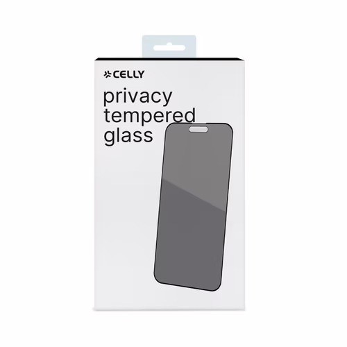 Protector CELLY 6.7`` iPhone 15 Plus (PRIVACYF1055BK) imagen 3