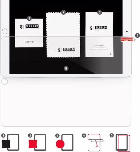 Protector Pantalla SUBBLIM 10.5`` iPad Air (1APP002) | SUB-TG-1APP002 | 8436586740368 imagen 3