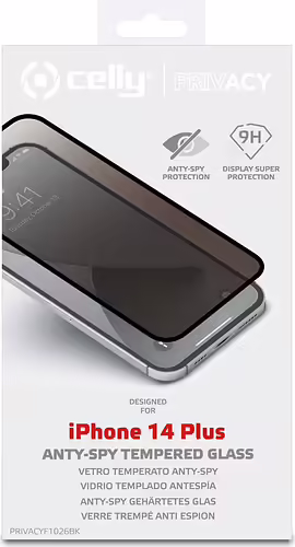 Protector de Pantalla CELLY iPhone 14+ (PRIVACYF1026BK) | 8021735196785 imagen 3