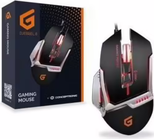 RATON CONCEPTRONIC GAMING USB NEGRO DJEBBEL02B | 4015867209233 imagen 5