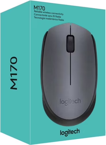 Ratón LOGITECH M170 Wireless 2.4Ghz Gris (910-004642) | 5099206062887 imagen 4