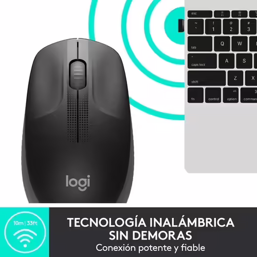 Logitech M190 Ratón inalámbrico ambidextro óptico 1000dpi negro 910-005905 | 5099206091825 imagen 8