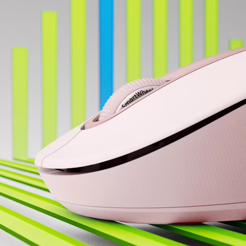 Ratón LOGITECH Signature M650 Wireless Rosa(910-006237) | 5099206097186 imagen 2