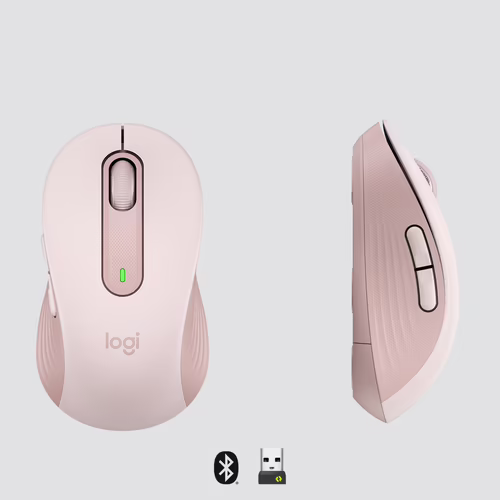 Ratón LOGITECH Signature M650 Wireless Rosa(910-006237) | 5099206097186 imagen 6