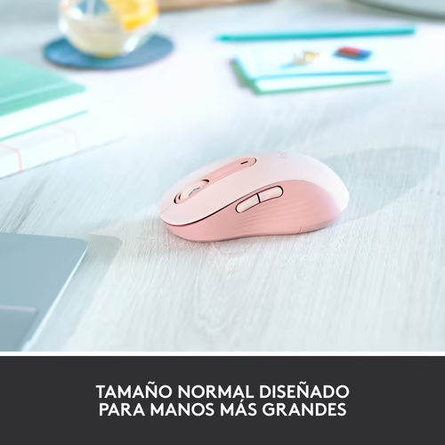 Ratón LOGITECH Signature M650 Wireless Rosa(910-006237) | 5099206097186 imagen 9