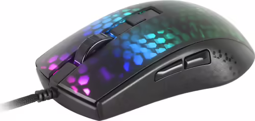 Ratón Mars Gaming Óptico USB-A 12800dpi RGB Negro (MMR) | 8437023608043 imagen 2