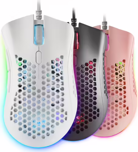 Mars gaming MMEXW raton gaming rgb usb tipo-a optico 32000dpi ultraligero blanco | 4710562759242 imagen 8