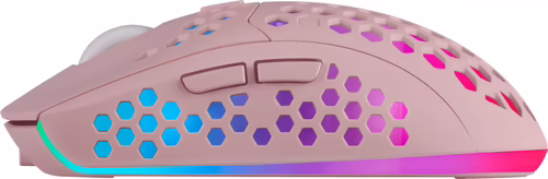Ratón Mars Gaming RGB RF 3200dpi Rosa (MMW3P) | 8435693100041 imagen 3