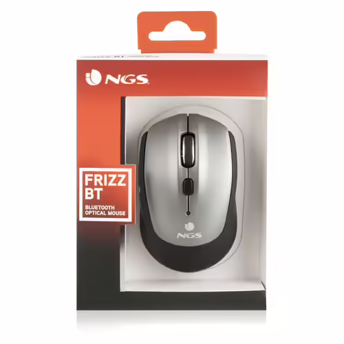 Ratón NGS Óptico Bluetooth 1600dpi Gris (FRIZZDUAL) | 8435430613544 imagen 5