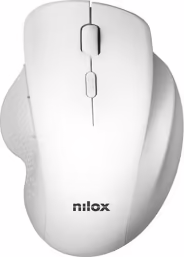 Ratón NILOX Óptico RF 3200dpi Plata/Blanco (NXMOWI3002) | 8435693100423 imagen 7