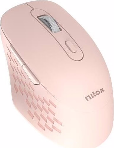 Ratón NILOX RF Wireless/BT 1600dpi Rosa (NXMODWI03) imagen 3