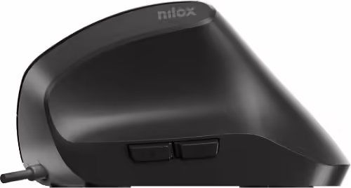 Ratón Vertical NILOX USB-A 3600dpi Negro (MOUSB3013) imagen 3