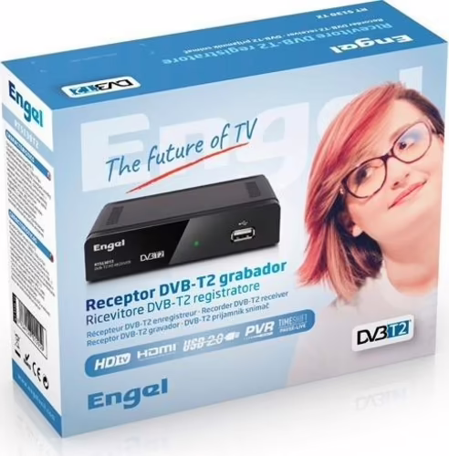 Receptor TDT Engel Axil DVB-T2 USB HDMI Negro(RT5130T2) | 8434128002950 imagen 3