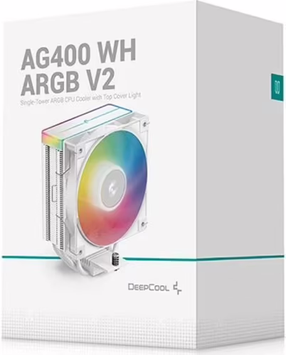 Ref.Liq. DEEPCOOL AG400 ARGB V2 WH (R-AG400-WHAMMN-GJD) | 6933412729327 imagen 6