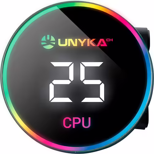 Ref. Líq. UNYKA AquaStorm 3x120mm ARGB Negra (UK353101) | 6974560220939 imagen 5