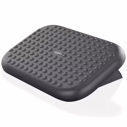 AISENS Reposapiés inclinable, Negro | FRT01-265 | 8435739901366 imagen 2