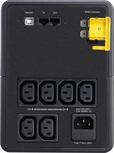 APC sistema de alimentación ininterrumpida (UPS) LÍ­nea interactiva 1200 VA,  | BX1200MI | 0731304410812 imagen 2