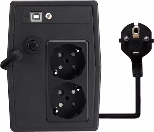 S.A.I. NILOX 1500VA 1050W Negra (NXGCLI15001X9V2) | 8054320843528 imagen 2