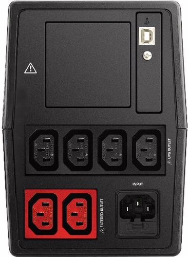 Nilox UPS Premium Sai line interactive 2000VA mini tower negro | NXGCLI20002X9V2 | 8051122173662 imagen 5