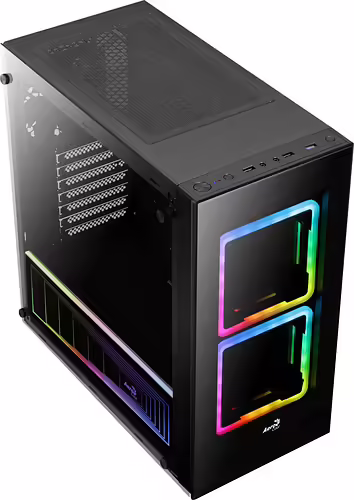 Caja AEROCOOL Tor RGB USB 2.0/3.0 ATX mATX Negra (TOR) | 4718009157187 imagen 4