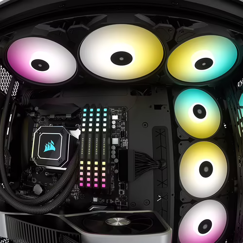 Corsair 7000D AIRFLOW Full Tower Negro | CC-9011218-WW | 0840006636427 imagen 6
