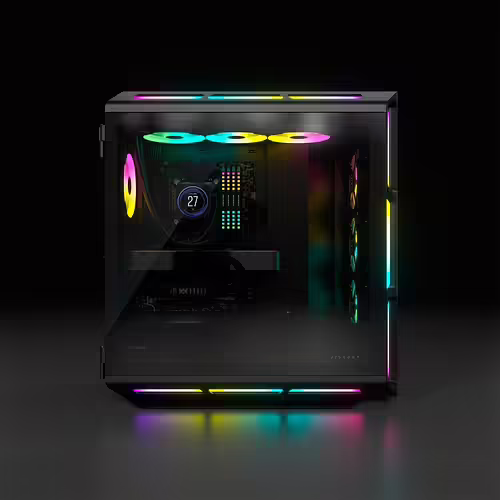 Caja Corsair iCUE 5000T RGB Negra (CC-9011230-WW) | 0840006645160 imagen 4