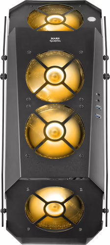 Mars Gaming MC51 Caja PC Gaming ATX Doble Cristal Templado 5xVentilador RGB Negr | 4711099470389 imagen 4