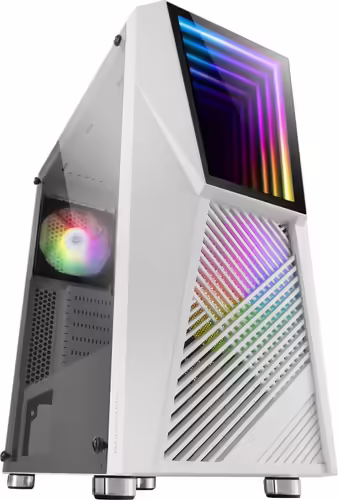 Torre Mars Gaming Iluminación RGB ATX Blanco | MC777W | 8437023094488 imagen 3