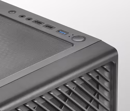 Mars Gaming MC-F Negro, Semitorre Gaming ATX, Ventana Completa Cristal Templado, | MCF | 8435693103271 imagen 4