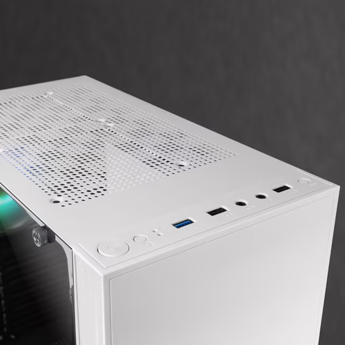Caja Mars Gaming XL ARGB ATX mATX Blanca (MCU3W) | 8435693101925 imagen 4