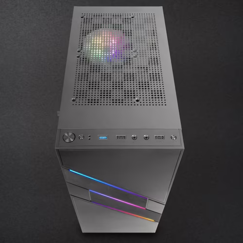 Semitorre Mars Gaming XL ARGB S/F ATX Negra (MCU3) | 8435693101918 imagen 3