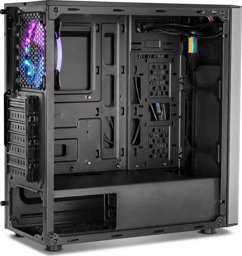 Caja NOX Hummer RGB ATX mATX ITX Negra (NXINFTYOMEGA) | 8436532169519 imagen 4