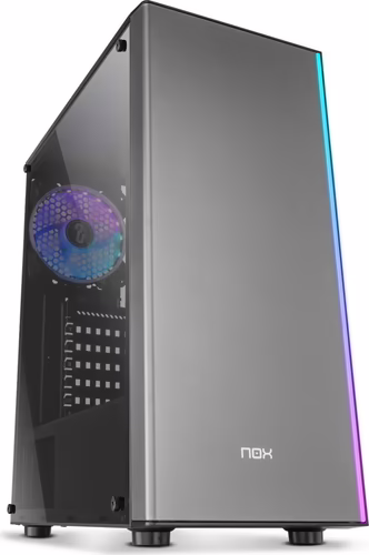 Caja NOX Hummer RGB ATX mATX ITX Negra (NXINFTYOMEGA) | 8436532169519 imagen 7
