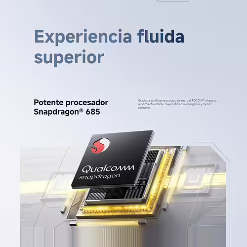 Smartphone XIAOMI Poco M7 6.9`` 8Gb 256Gb 4G Plata | XIA-SP POCO M7 8-256 SV imagen 4