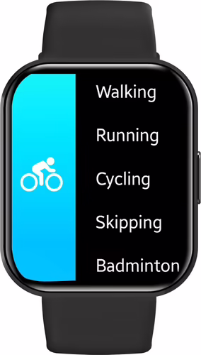 Celly TRAINERWATCH2BK Relojes inteligentes y deportivos 4,6 cm (1.81``) Digital  | 8021735202998 imagen 4