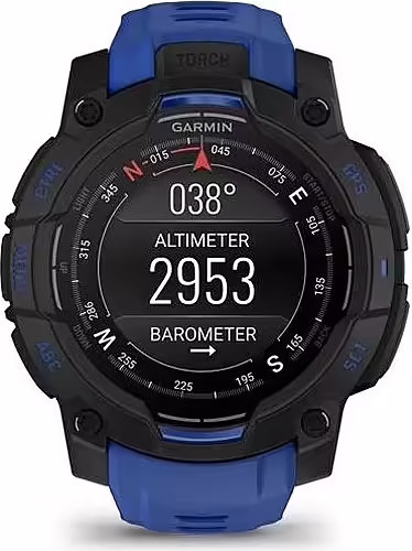 Smartwatch Garmin Instinct 3 Negro/Azul (010-02936-03) | 0753759357139 imagen 7