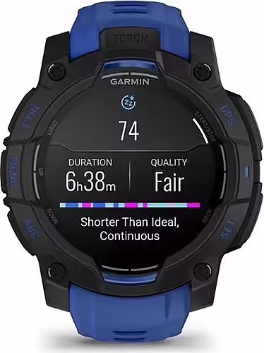 Smartwatch Garmin Instinct 3 Negro/Azul (010-02936-03) | 0753759357139 imagen 9