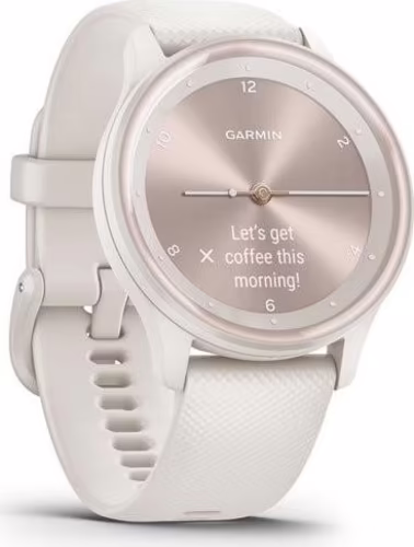 Smartwatch Garmin Vivomove Sport Blanco (010-02566-01) | 0753759285593 imagen 3