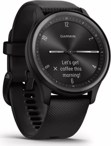 Smartwatch Garmin Vivomove Sport Negro (010-02566-00) | 0753759274498 imagen 3