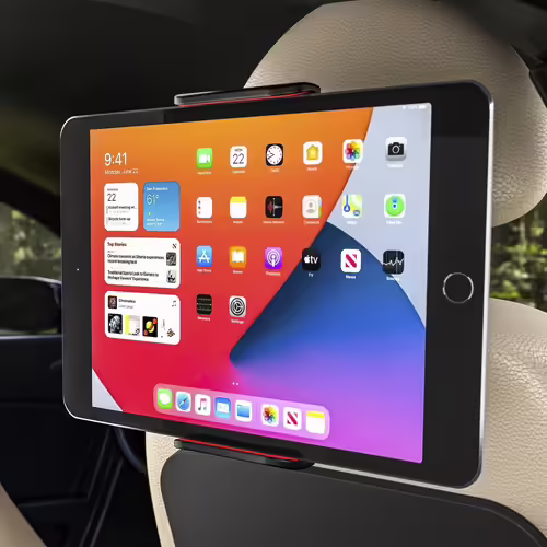 Soporte coche AISENS Reposacabeza Rojo (MSC1P-105) | 8436574705935 imagen 5