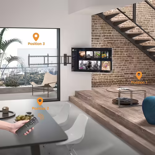 Soporte Pared EQUIP 32``-75`` Motorizado 50Kg (EQ650336) | 4015867228272 imagen 8