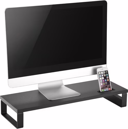 Soporte Escritorio EQUIP Monitor USB Negro (EQ650881) | 4015867222140 imagen 3