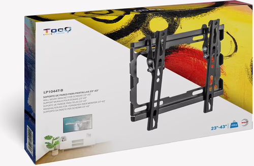 Soporte Pared TOOQ 23``-43`` Inclinable 45Kg (LP1044T-B) | 8433281011939 imagen 6