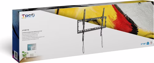 Soporte Pared TOOQ 37-80`` Inclinable 45Kg (LP1081T-B) | 8433281011977 imagen 6