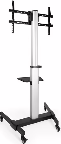 TooQ Hera Soporte de Suelo de Aluminio con Ruedas para Pantalla 37``-86`` | FS1886M-B | 8433281013773 imagen 4